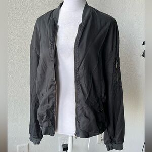 American Vintage Charcoal Bomber Jacket